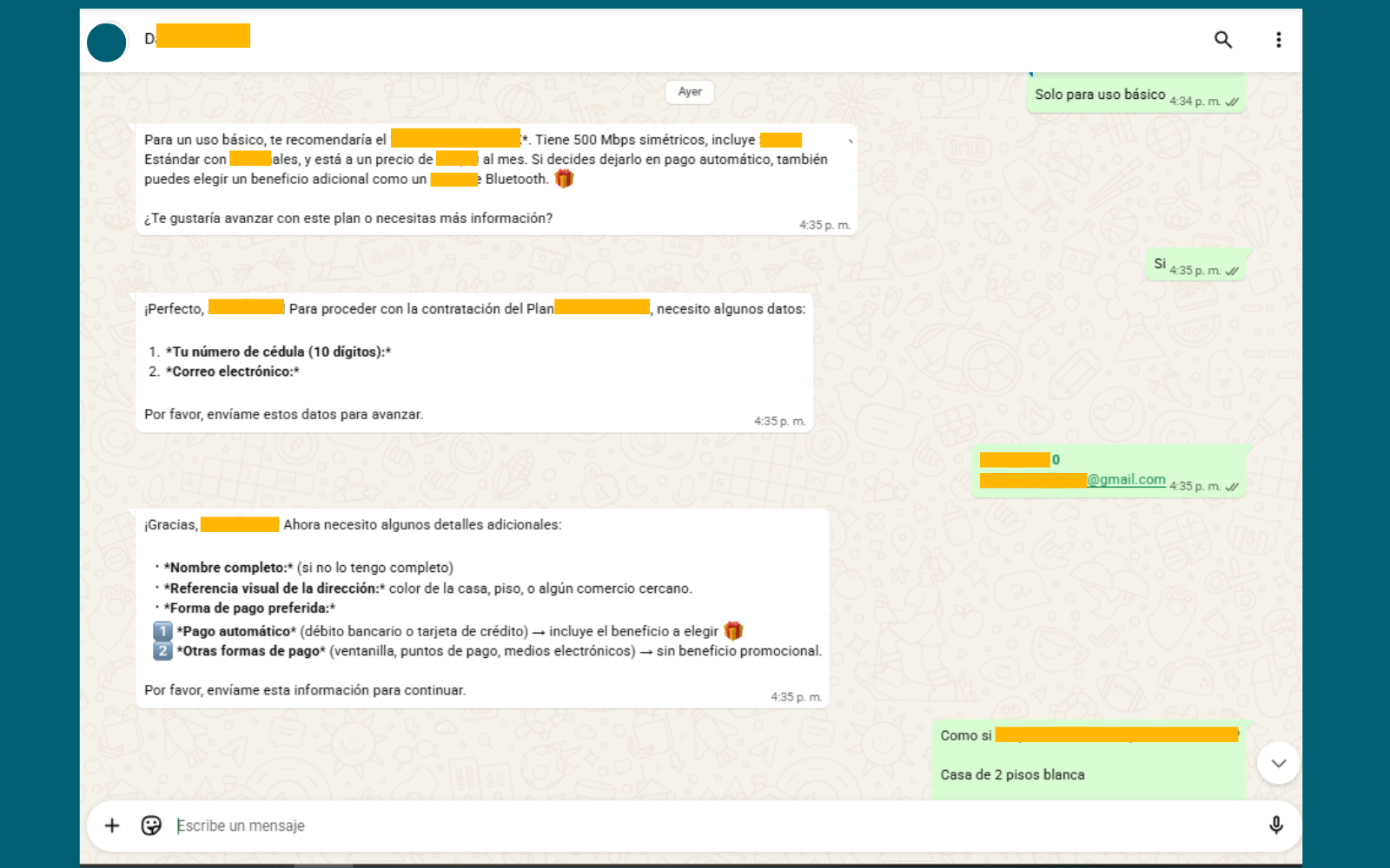 El Vendedor Digital Automatizado cerrando una venta en WhatsApp